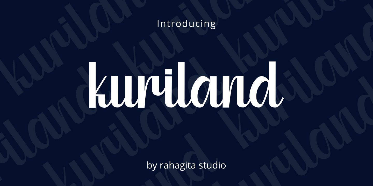 Kuriland Regular Font preview